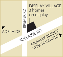 Dsiplay map Murray Bridge